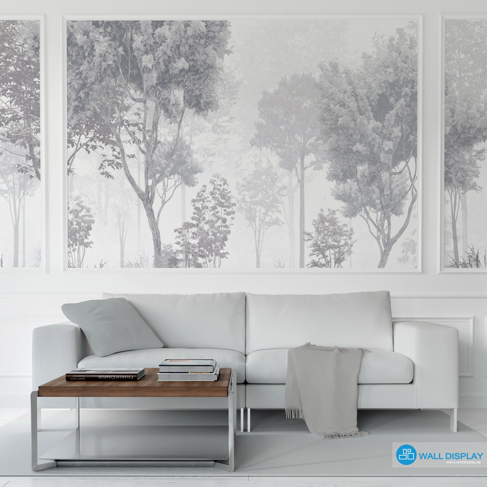 Ethereal Woodland Wall Mural in Dubai, Abu Dhabi and all UAE