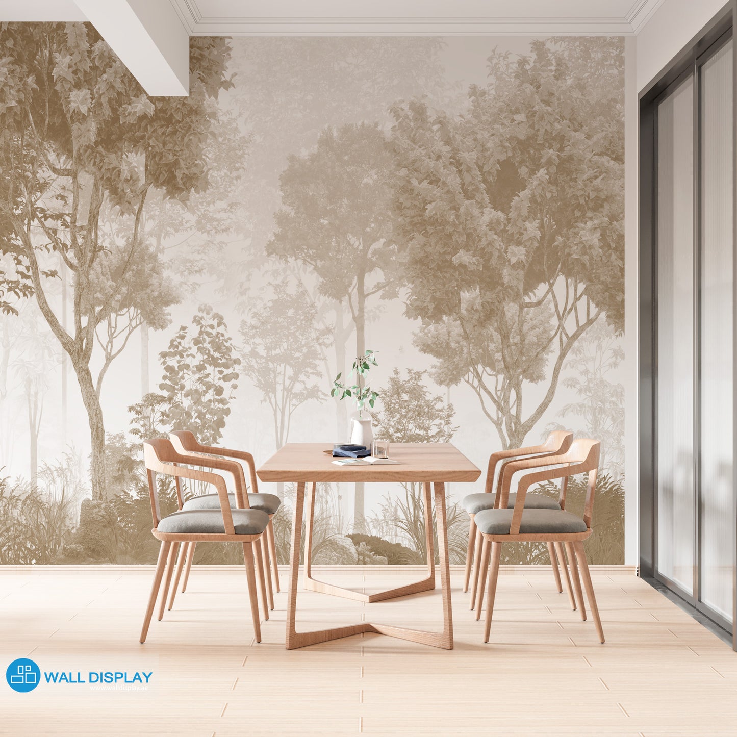 Ethereal Woodland Wall Mural in Dubai, Abu Dhabi and all UAE