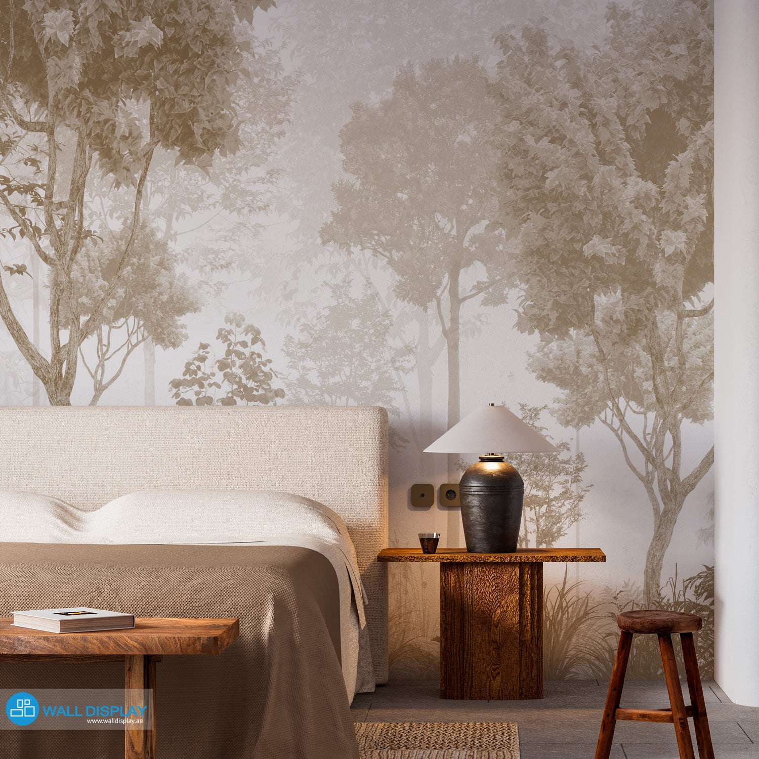 Ethereal Woodland Wall Mural in Dubai, Abu Dhabi and all UAE