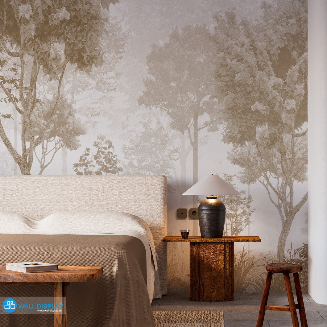 Ethereal Woodland Wall Mural in Dubai, Abu Dhabi and all UAE