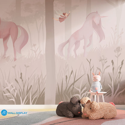 Fairytale Forest Kids Wallpaper for Girls in Dubai, Abu dhabi and All UAE