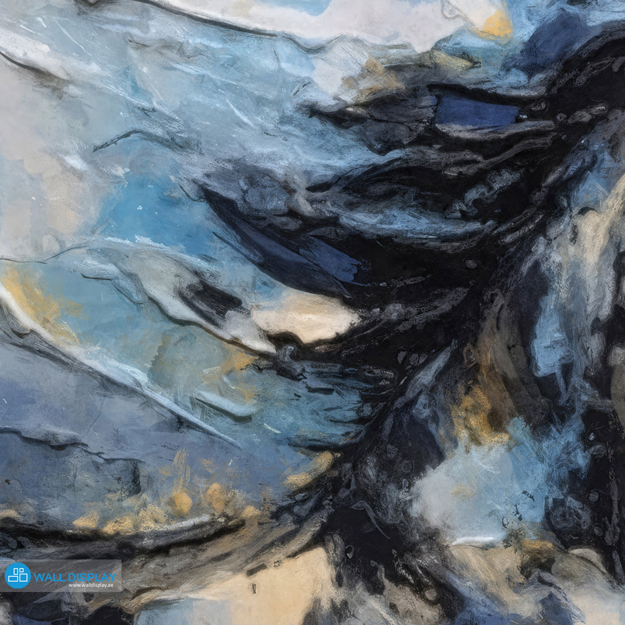 Stallion Hand Painted Wall Mural in Dubai, Abu dhabi and All UAE