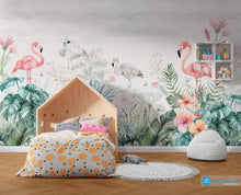 Load image into Gallery viewer, Flamingos Kids Wallpaper in Dubai, Abu dhabi and All UAE
