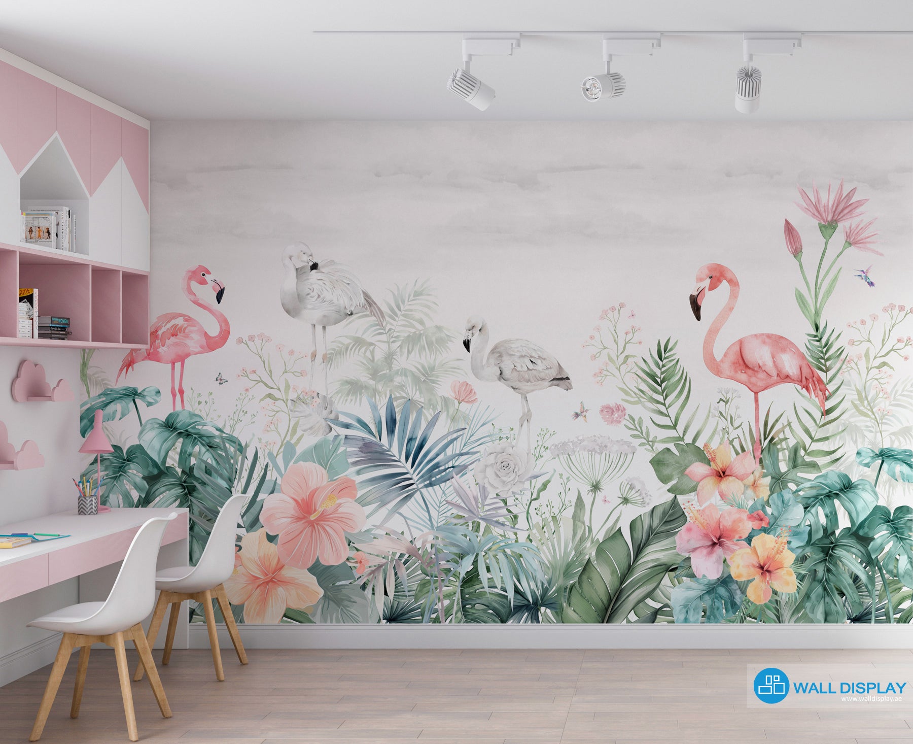 Flamingos Kids Wallpaper in Dubai, Abu dhabi and All UAE