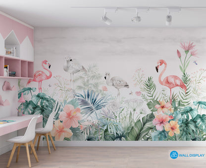 Flamingos Kids Wallpaper in Dubai, Abu dhabi and All UAE