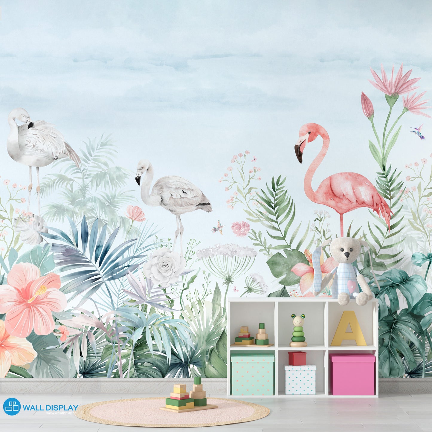 Flamingos Kids Wallpaper in Dubai, Abu dhabi and All UAE