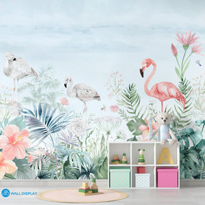 Flamingos Kids Wallpaper in Dubai, Abu dhabi and All UAE