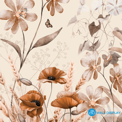 Butterflies Meadow Kids Wallpaper in Dubai, Abu dhabi and All UAE