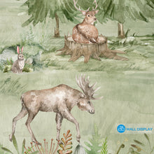 Load image into Gallery viewer, Forest Friends Mural - Kids Wallpaper in Dubai, Abu dhabi and All UAE
