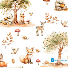 Load image into Gallery viewer, Forest Animals Pattern Kids Wallpaper in Dubai, Abu Dhabi and all UAE
