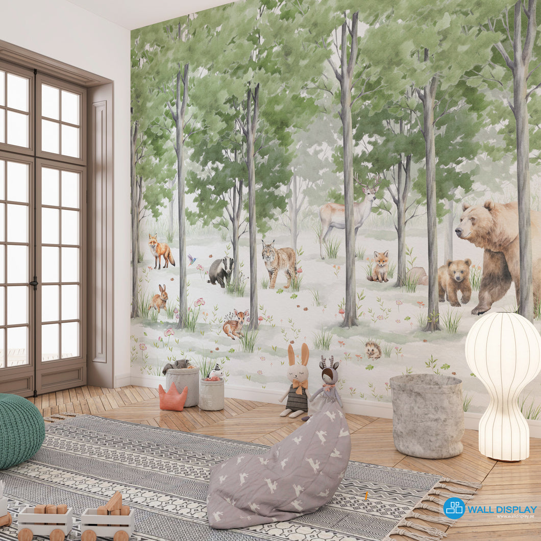 Forest Tales Kids Wallpaper in Dubai, Abu dhabi and All UAE