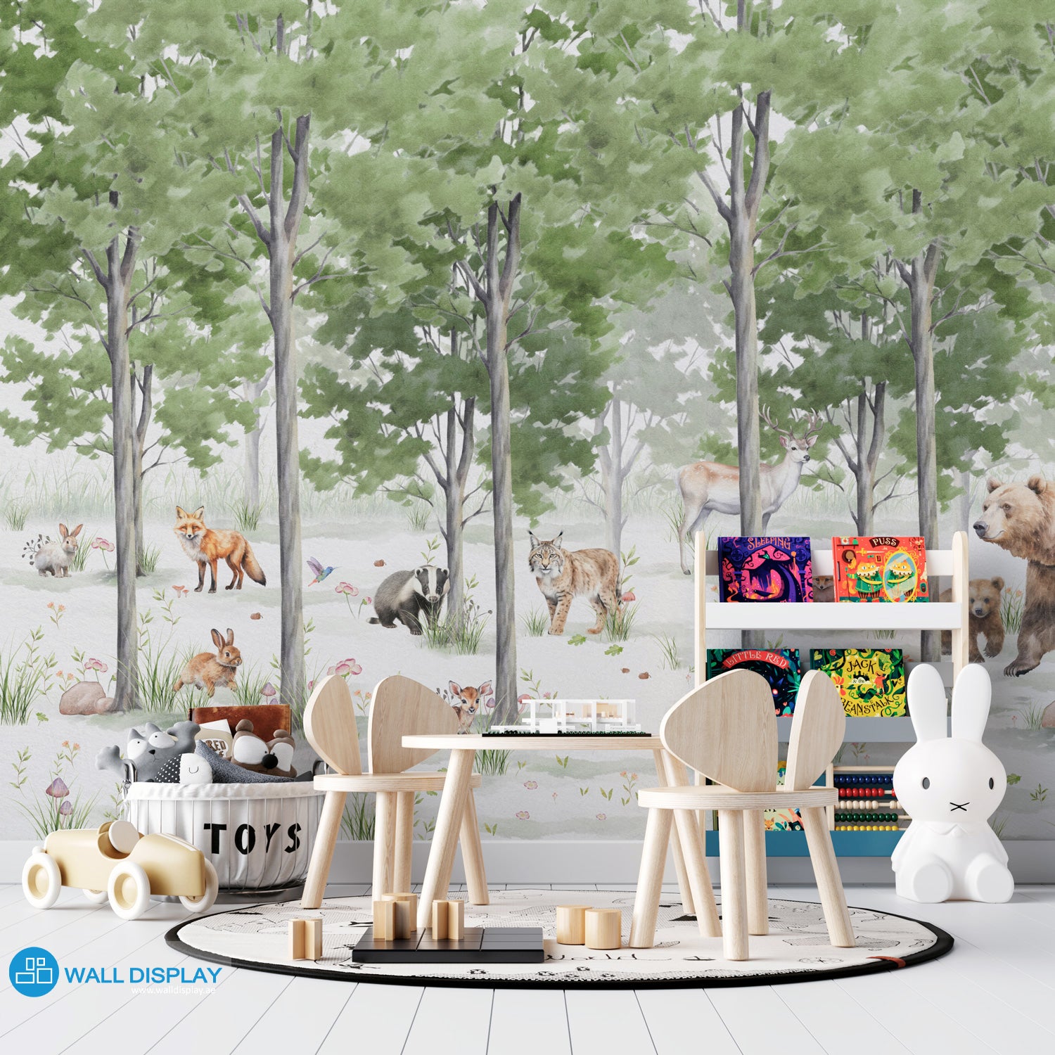 Forest Tales Kids Wallpaper in Dubai, Abu dhabi and All UAE