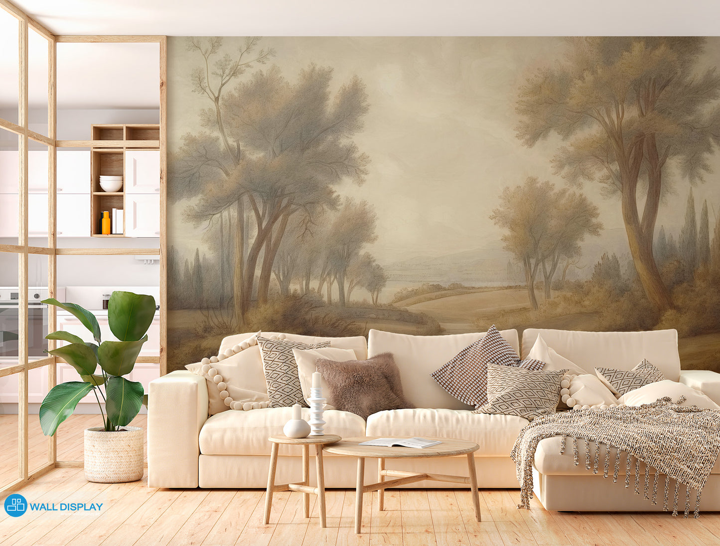 Forest Trail Vintage Wall Mural in Dubai, Abu Dhabi and all UAE