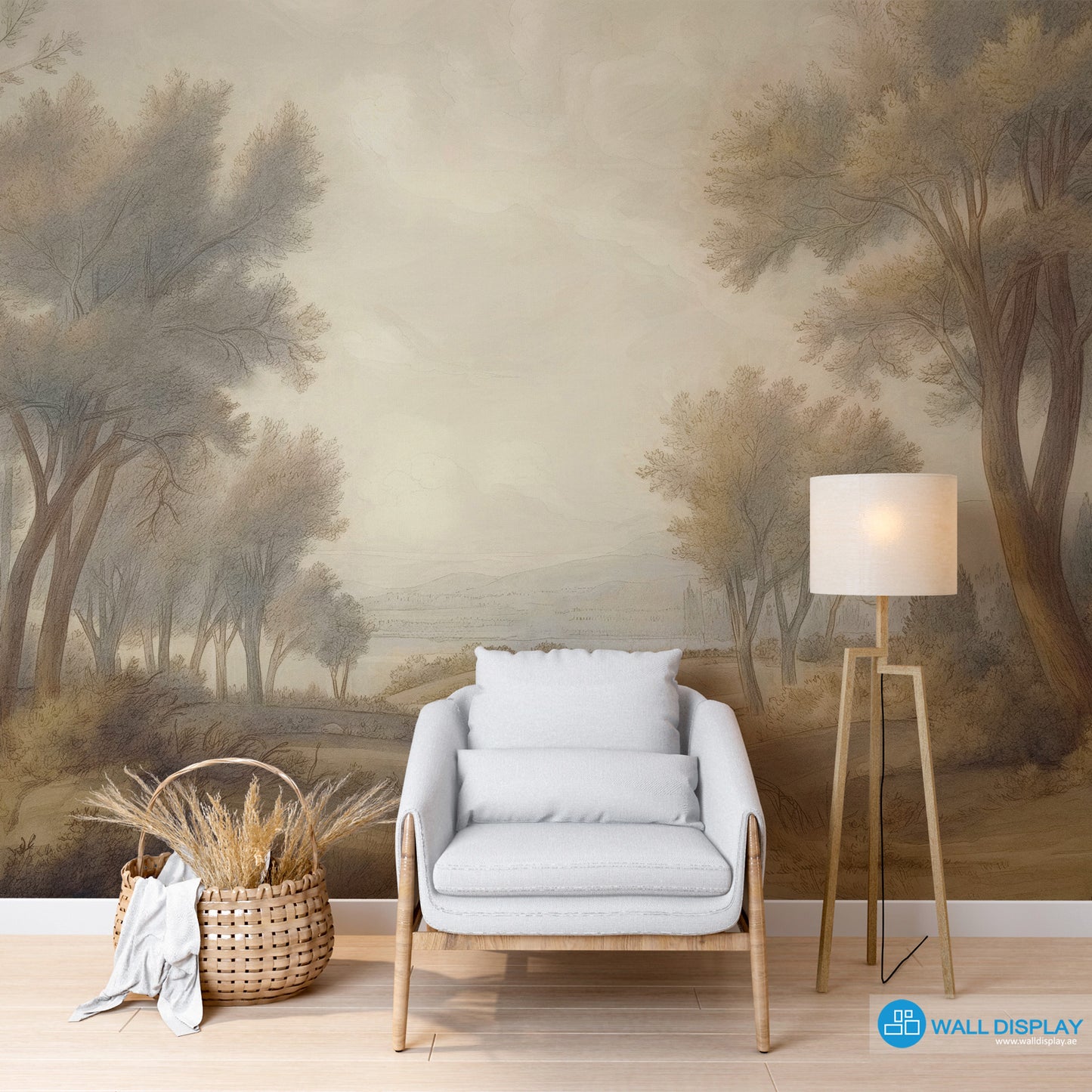 Forest Trail Vintage Wall Mural in Dubai, Abu Dhabi and all UAE