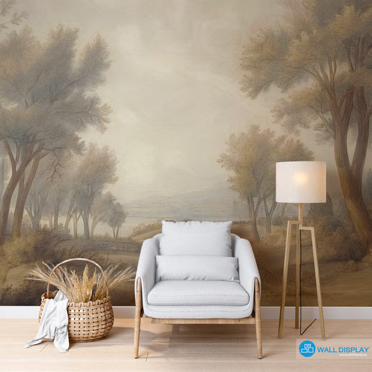 Forest Trail Vintage Wall Mural in Dubai, Abu Dhabi and all UAE