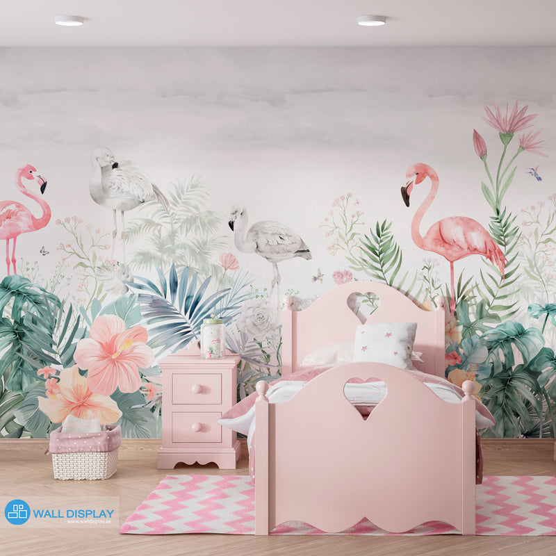 Flamingos Kids Wallpaper in Dubai, Abu dhabi and All UAE