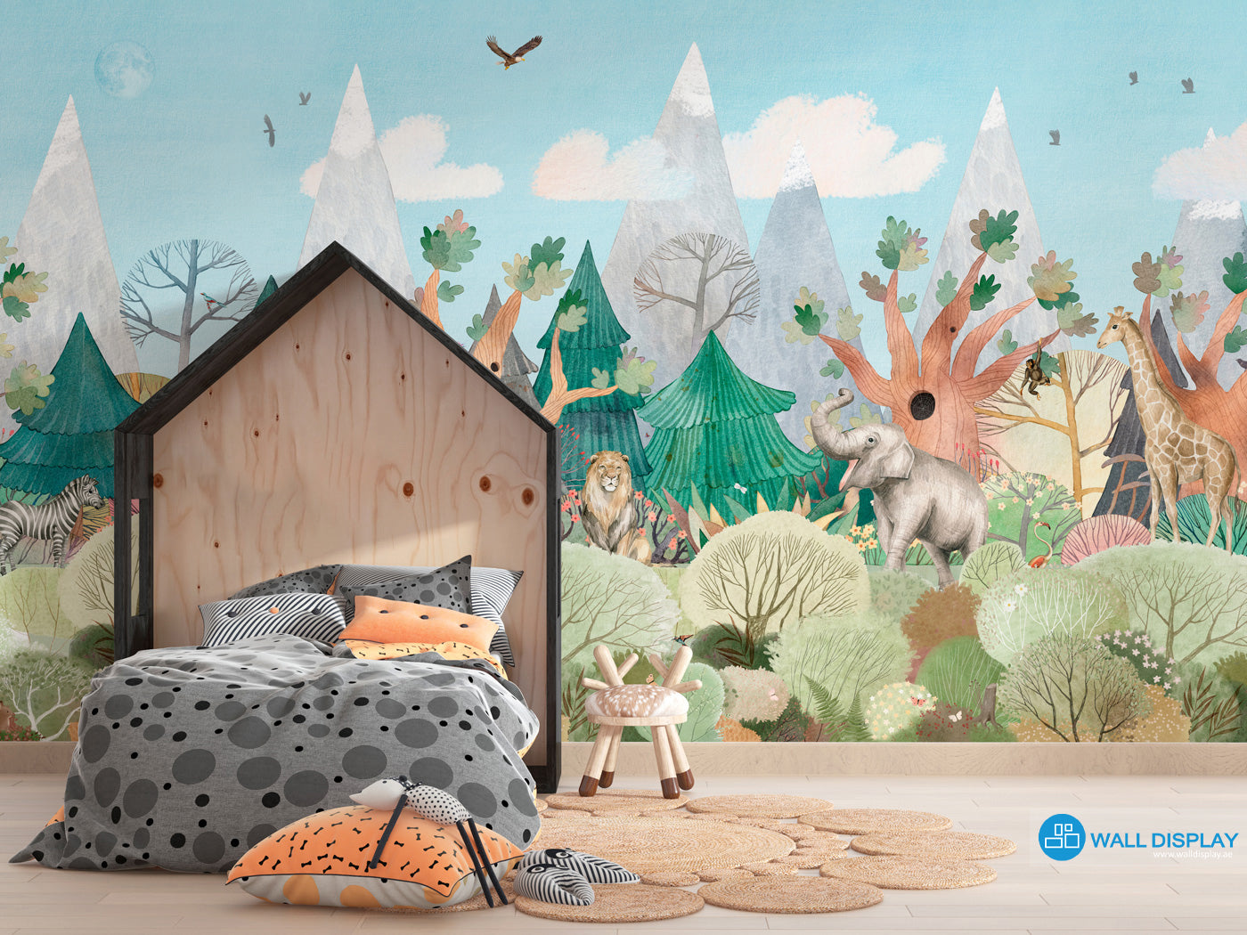 Jungle Joy Kids Wallpaper in Dubai, Abu dhabi and All UAE