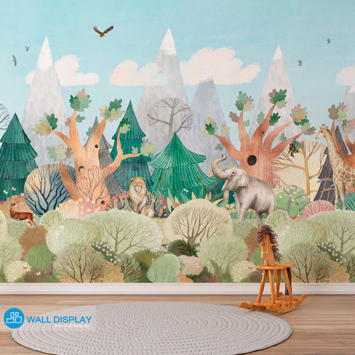 Jungle Joy Kids Wallpaper in Dubai, Abu dhabi and All UAE