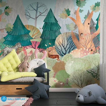 Jungle Joy Kids Wallpaper in Abu dhabi 