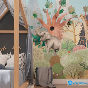 Jungle Joy Kids Wallpaper in Dubai, Abu dhabi  