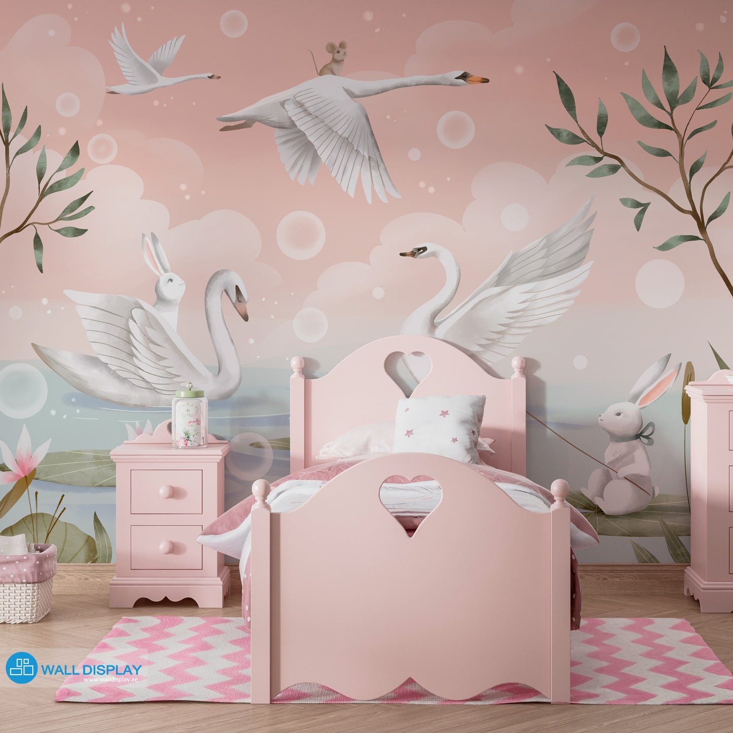 Lily Swan Kids Wallpaper in Dubai, Abu dhabi and All UAE
