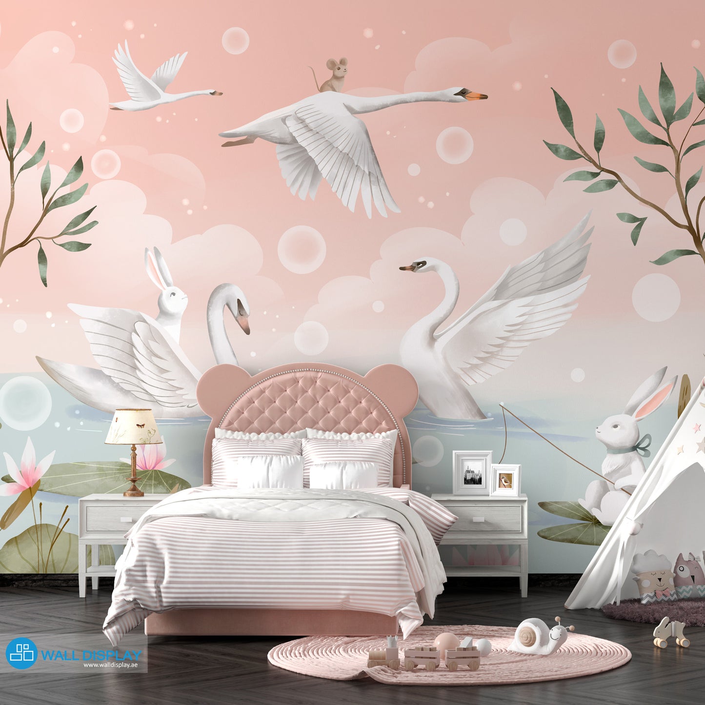 Lily Swan Kids Wallpaper in Dubai, Abu dhabi and All UAE