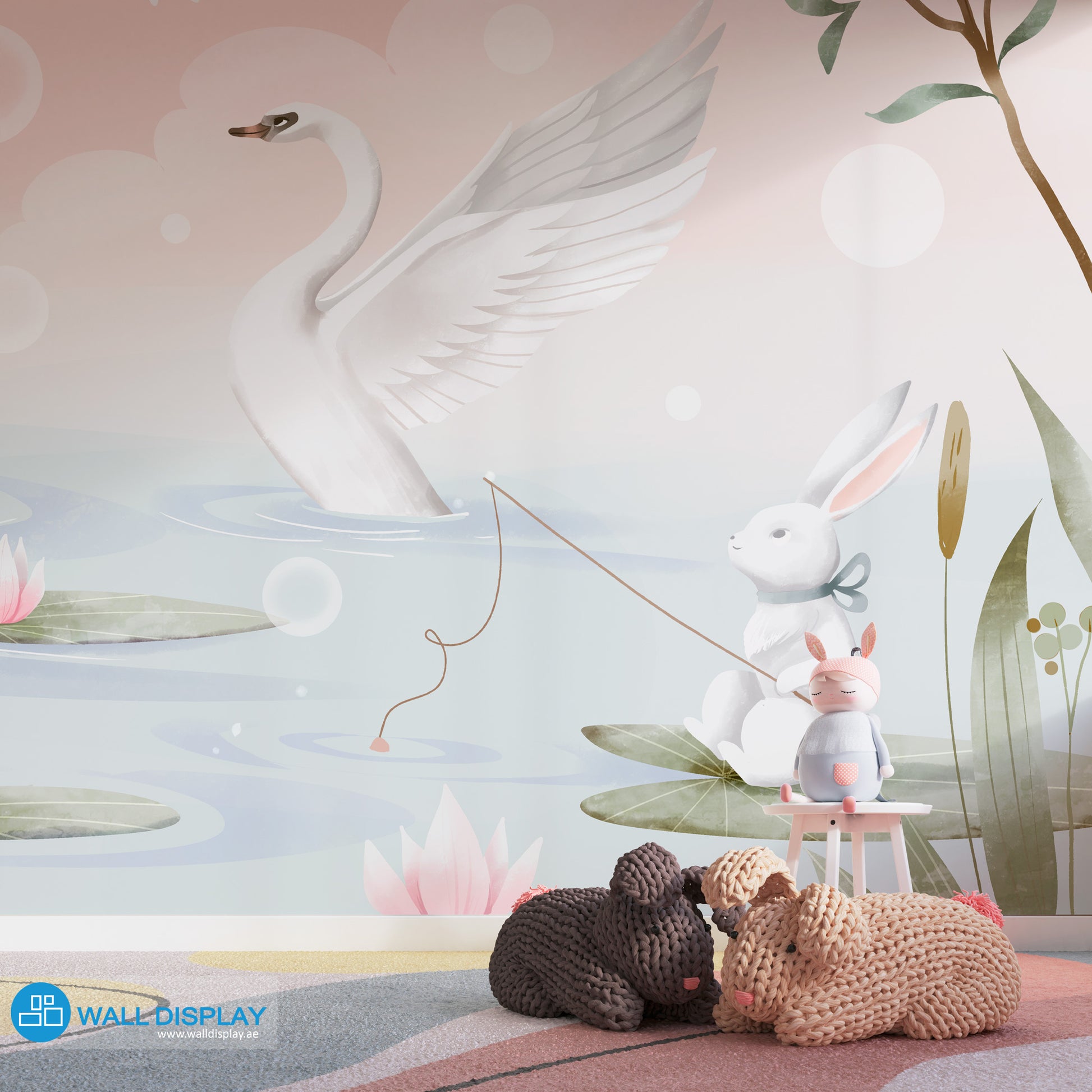 Lily Swan Kids Wallpaper in Dubai, Abu dhabi and All UAE