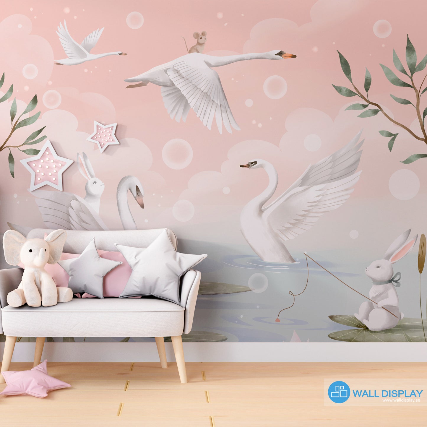 Lily Swan Kids Wallpaper in Dubai, Abu dhabi and All UAE