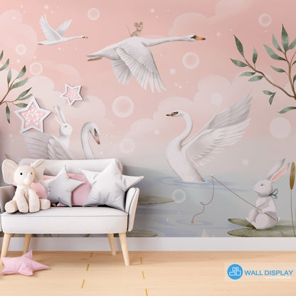 Lily Swan Kids Wallpaper in Dubai, Abu dhabi and All UAE