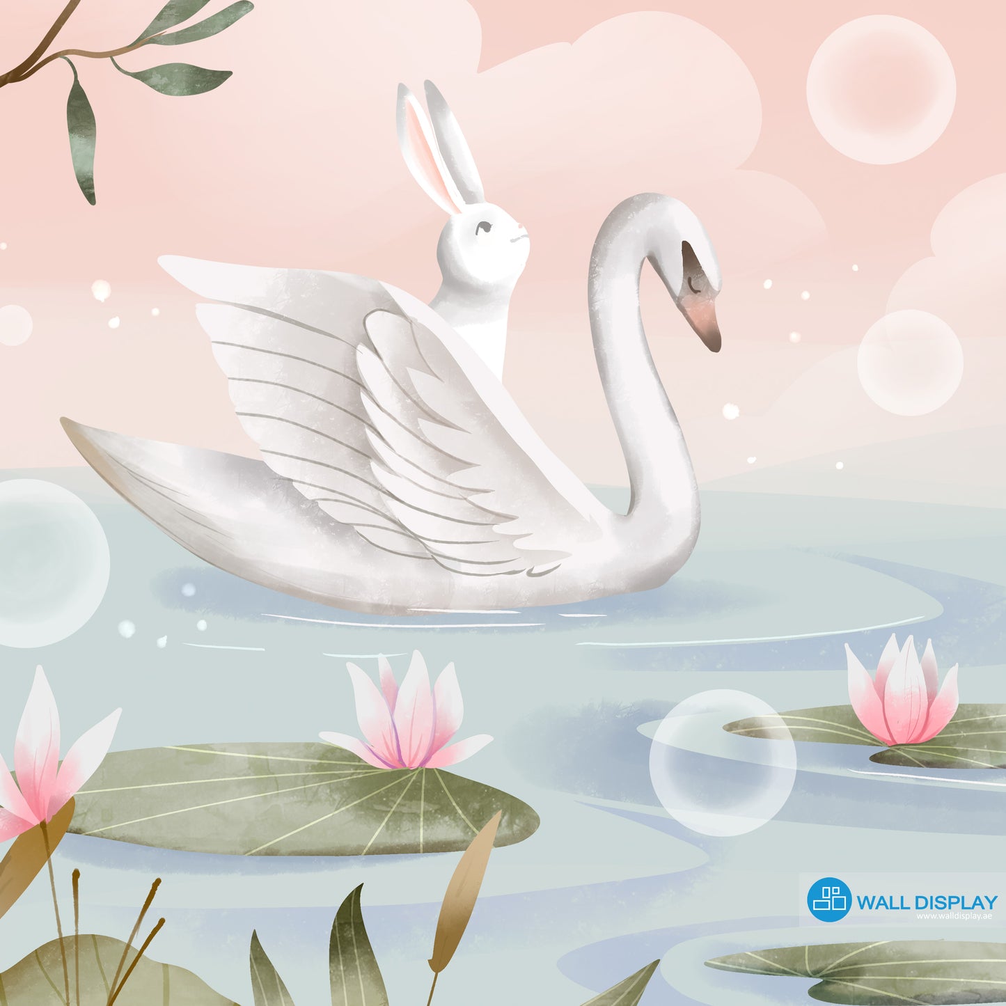 Lily Swan Kids Wallpaper in Dubai, Abu dhabi and All UAE