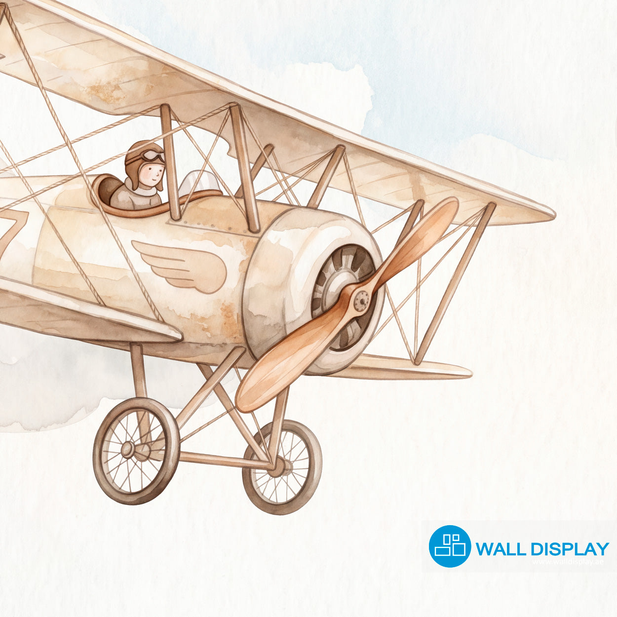 Little Aviator Kids Wallpaper