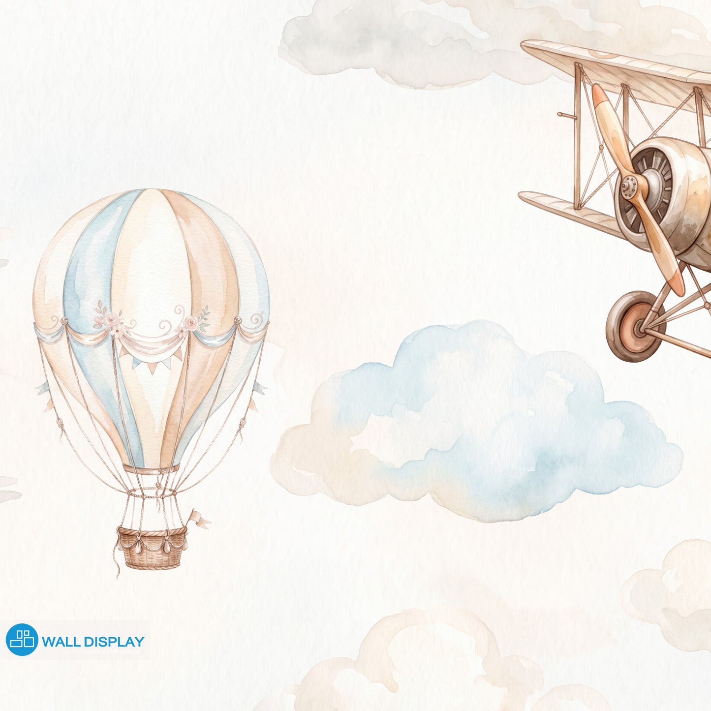 Little Aviator Kids Wallpaper