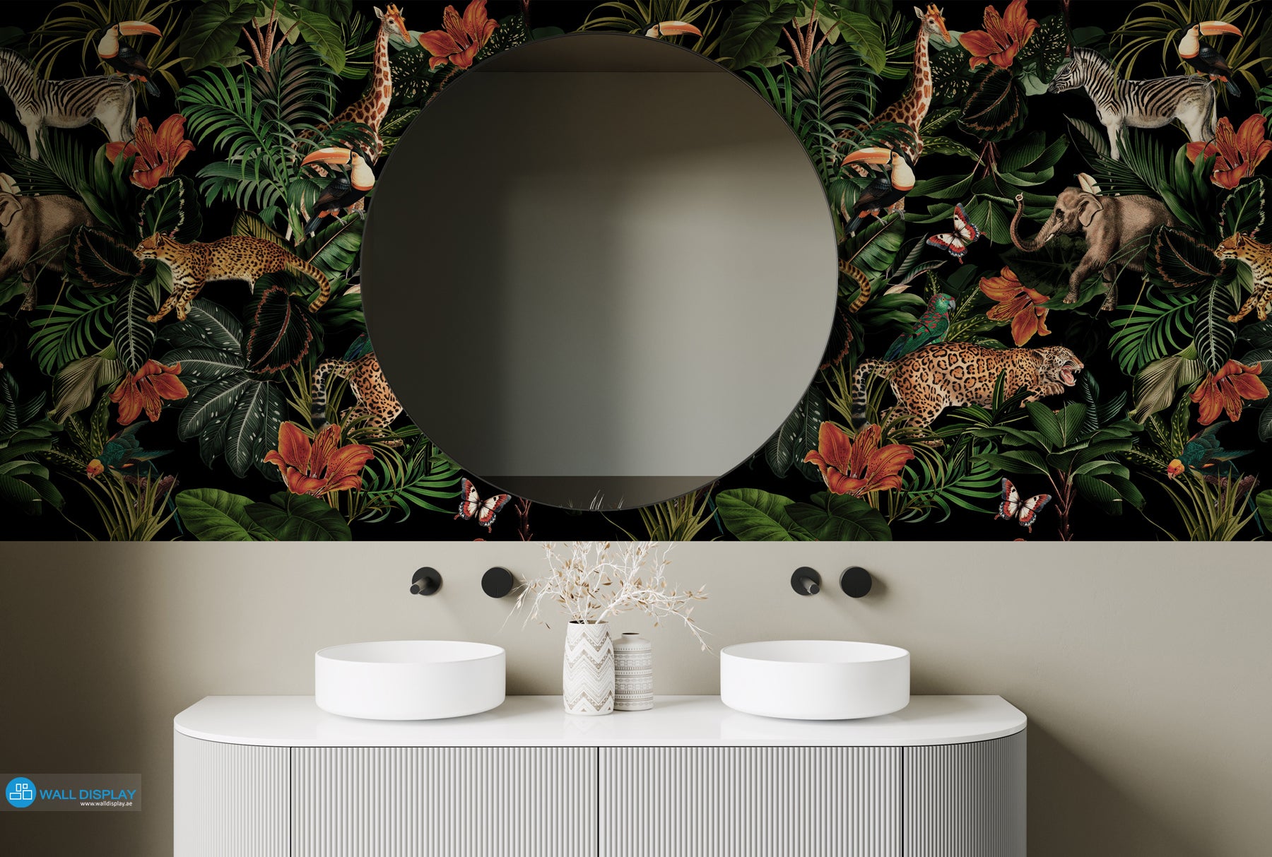 Luxury Safari Wallpaper Mural in Dubai, Abu Dhabi and all UAE