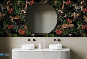 Luxury Safari Wallpaper Mural in Dubai, Abu Dhabi and all UAE