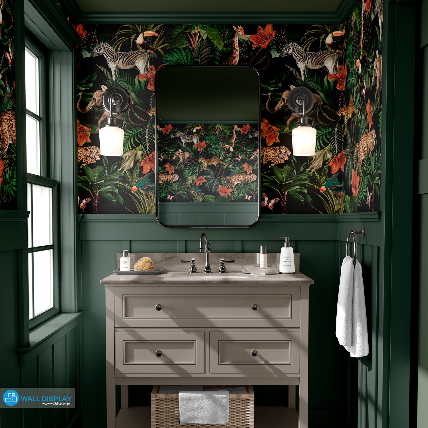 Luxury Safari Wallpaper Mural in Dubai, Abu Dhabi and all UAE