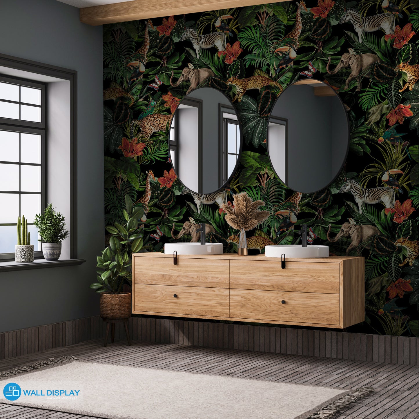 Luxury Safari Wallpaper Mural in Dubai, Abu Dhabi and all UAE