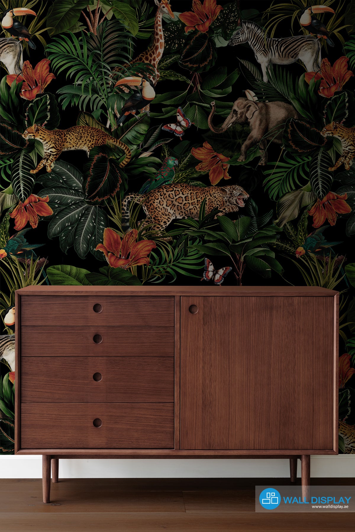 Luxury Safari Wallpaper Mural in Dubai, Abu Dhabi and all UAE