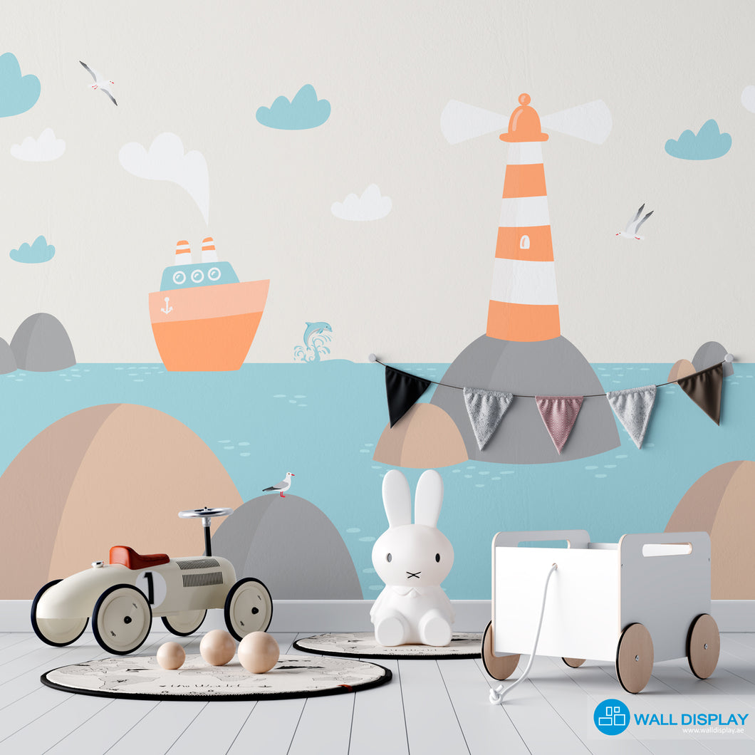 Maritime Kids Wallpaper in Dubai, Abu dhabi and All UAE