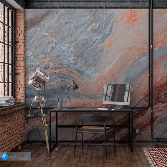 Molten Lava Marble Wall Mural