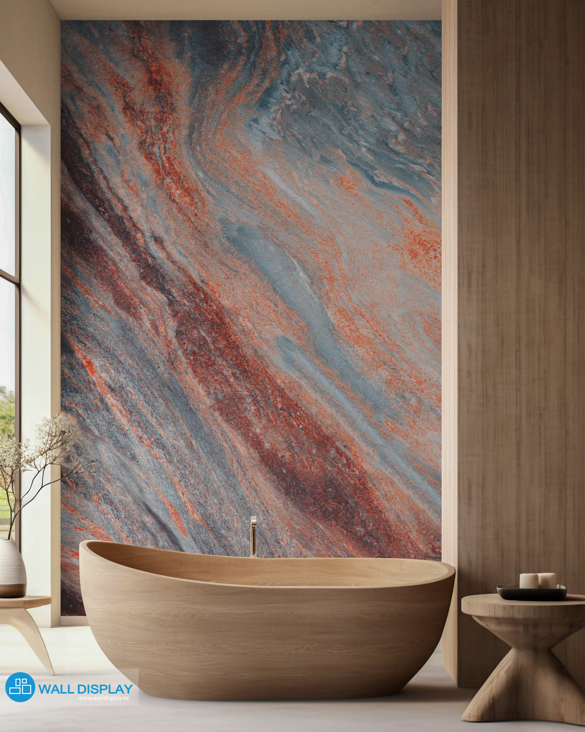 Molten Lava Marble Wallpaper 