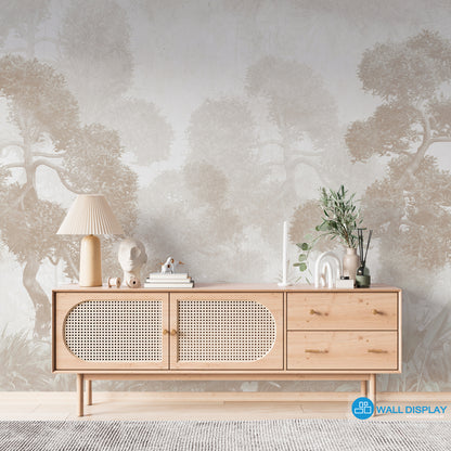 Woodland Vintage Wall Mural in Dubai, Abu dhabi and All UAE