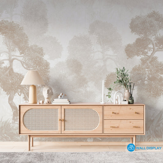 Woodland Vintage Wall Mural in Dubai, Abu dhabi and All UAE