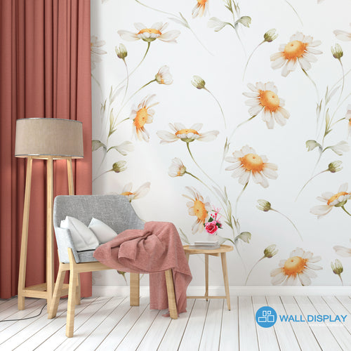 Blooming Watercolor - Floral Wallpaper