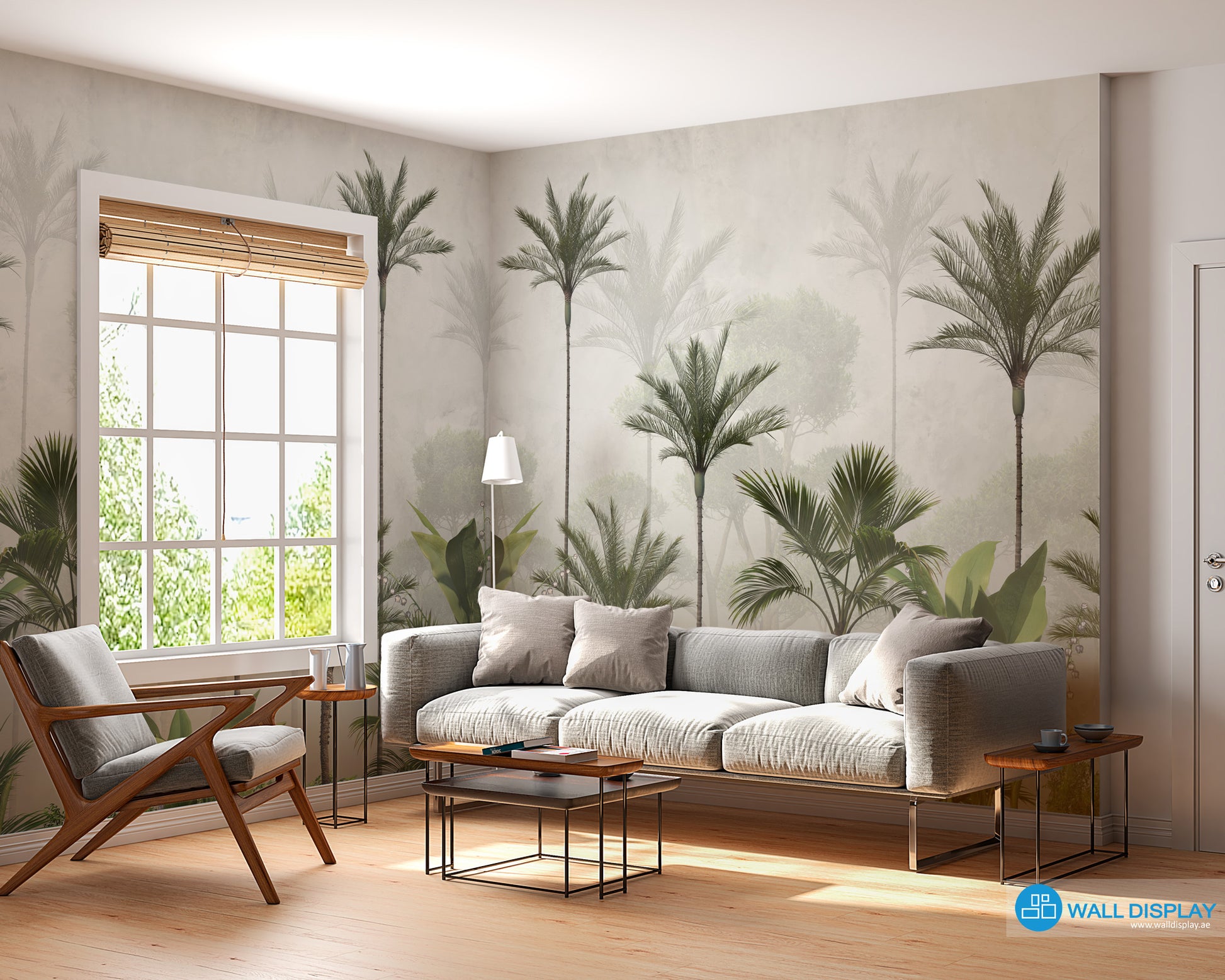 Palm Oasis Wall Mural in Dubai, Abu Dhabi and all UAE