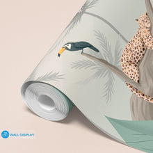 Load image into Gallery viewer, Jungle Adventure Kids Wallpaper
