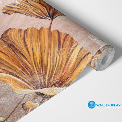 Gilded Leaves Wall Mural in Dubai, Abu dhabi and All UAE
