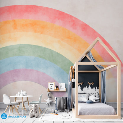 Rainbow Kids Wallpaper Abu Dhabi, dubai UAE