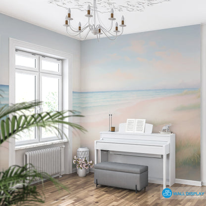 Pastel Waves wall mural in Dubai, Abu Dhabi and all UAE