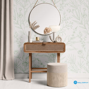 English Rose Floral Wallpaper in Dubai, Abu dhabi and All UAE