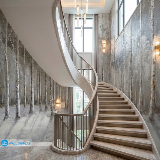 Silver Birch Forest Wall paper in Dubai, Abu dhabi and All UAE